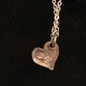 Tiffany Jewelry - Petite sterling heart necklace Tiffany Jewelry - Petite sterling heart necklace